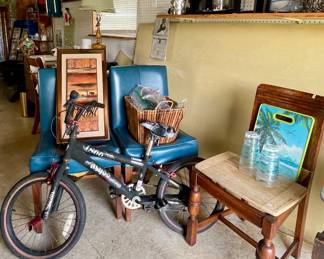 KID’S BIKE, FRAMED ART