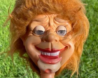 VINTAGE 1970’S MR. PARLANCHIN VENTRILOQUIST DUMMY HEAD