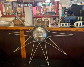 MCM METAL WALL HANGING