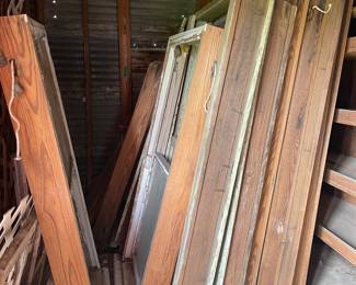 OLD WINDOW FRAMES