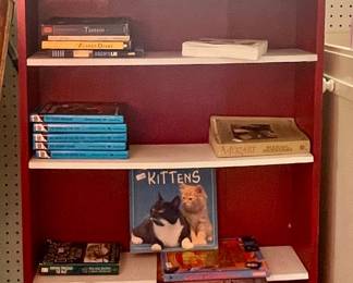 BOOK SHELF, BOOKS