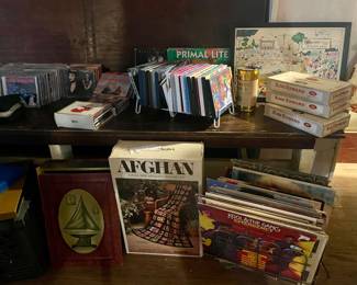 CDS, RECORDS, DVDS, VINTAGE AFGHAN KIT