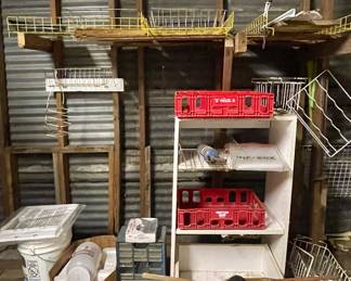 METAL RACKS AND SHELVING