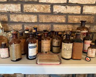 Antique Medicine/ Pharmaceutical Bottles