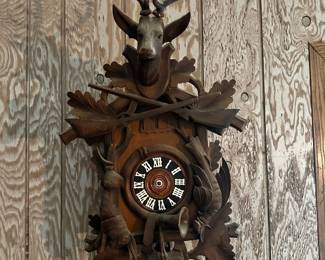 Hunting Cuckoo Clock