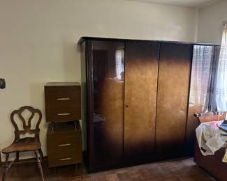 Wardrobe & Side Tables