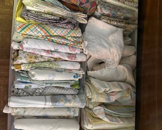 Vintage Bedroom Linens - Some Dead Stock