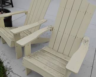Adirondack chairs