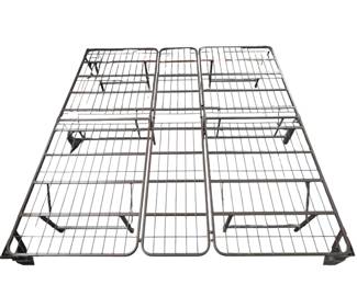 Lot #65 - Adjustable Size Metal Folding Bed Frame with Center Support Legs