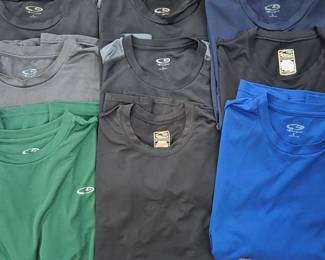 Lot #97 - Champion Performance Athletic Shirts Moisture-Wicking Sportswear Pack Men's Size L