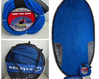 Lot #59 - Kelsyus Beach Mat and Stearns Tube Tow Rope