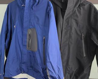 Lot #107 - Mountain Hardwear Men's Waterproof Jackets & Champion Windbreaker Men's Size M