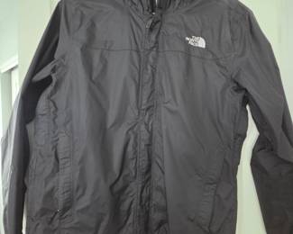 Lot #70 - The North Face Black Lightweight Windbreaker Mens L Jacket with Hood