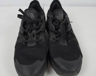 Lot #117 - The North Face Men's Size 13 Oxeye Black Mesh Trail Running Hiking Shoes with Durable Rubber Sole