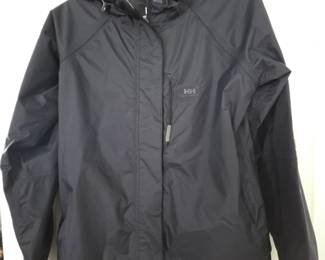 Lot #104 - Helly Hansen Helly Tech Waterproof Breathable Windbreaker Black Outdoor Jacket Men's Size S