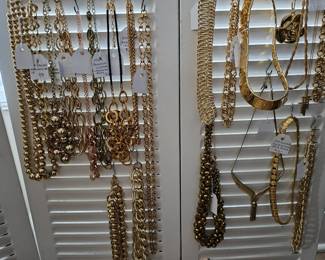 More Beautiful Gold Toned Costume Jewelry