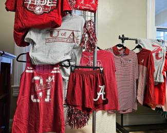 University of Alabama Clothing for Men and Women. 1 Maryland top.
