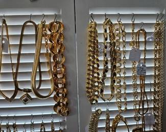 Beautiful Gold Toned Costume Jewelry