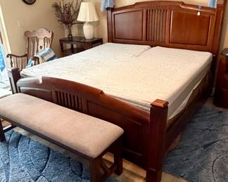King size Sleep Number bed