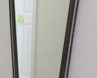 Wrought iron mirror