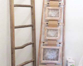 Decorative ladder, photo frame ladder