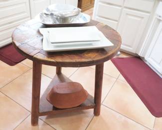 Antique cricket table
