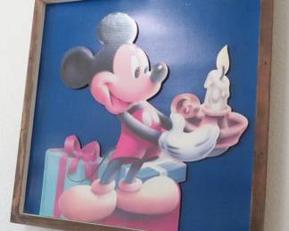 3D Mickey Mouse art