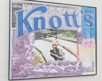 Knott's Berry Farm souvenir collage