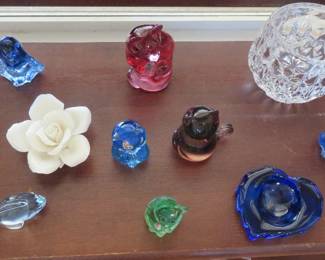Glass figurines