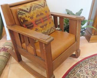 Arts & Crafts rocking chair
