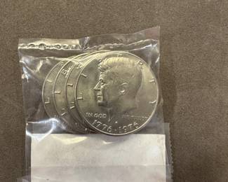 Bicentennial JFK Half Dollars