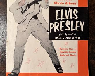 Elvis Pressley Souvenir Photo Album