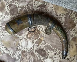 Vintage Powder Horn
