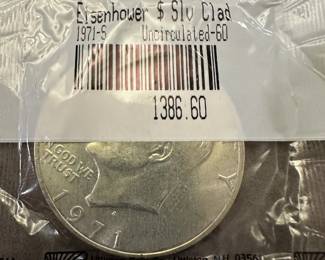 1971-S Eisenhower Silver Dollar