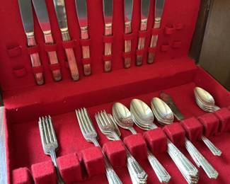 Lovely set silver plate