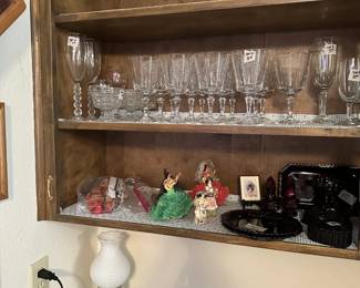 Stemware and Avon Caspe Cod