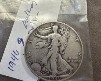 1946 S Walking Half Dollar