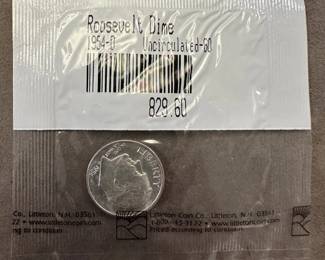 1945-D Roosevelt Dime Uncirculated