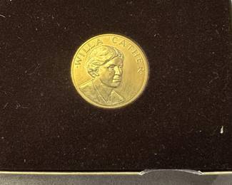 Willa Cather 1/2 Oz. Gold Coin