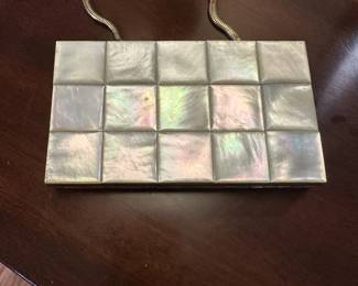 Stunning Mother of Pearl Evening Bag
