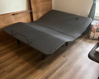 Queen size remote bed platform