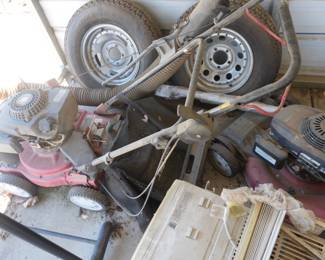 Spare trailer tires