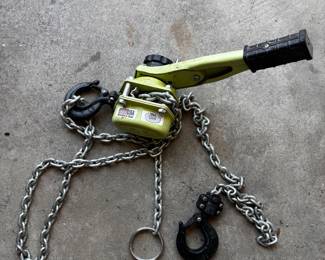 AIH LEVER CHAIN HOIST 1tn