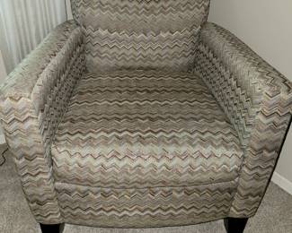 Beautiful sage and earth tone accent chair x2