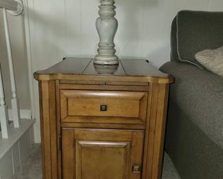 Solid wood Livingroom night stands x2