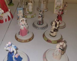 Collection of Avon's miniature Mrs. Albees