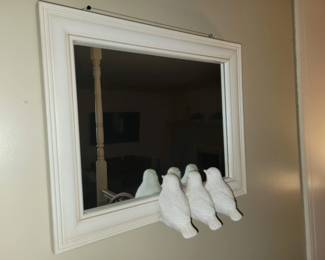 large bird mirror (Kirklands)