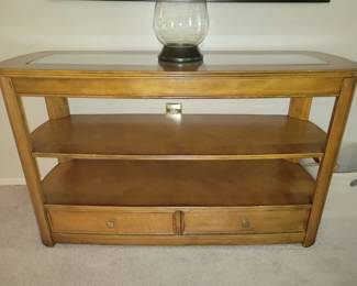 Solid wood sofa table or entry table
