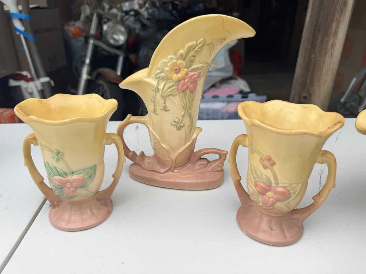 Hull Pottery Flower Vases