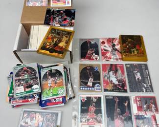 Michael Jordan Basketball Cards With Other 9294 Basketball Players